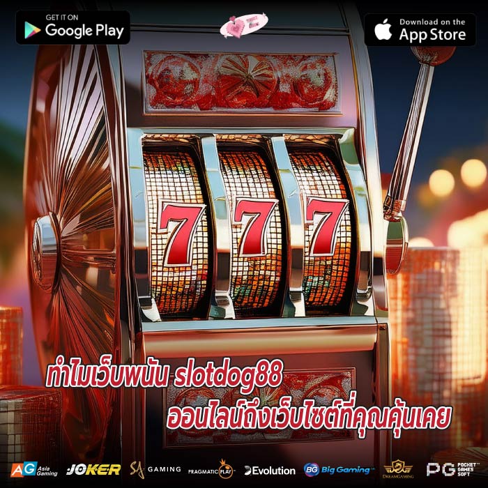 ทำไมเว็บพนัน slotdog88 ออนไลน์ถึงเว็บไซต์ที่คุณคุ้นเคย